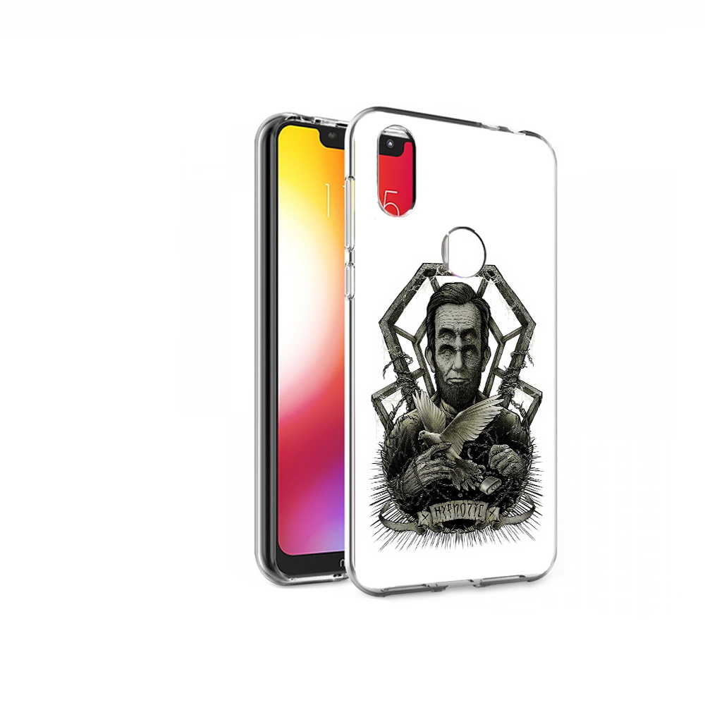 

Чехол MyPads Tocco для Motorola One франклин абстракция (PT126881.369.662), Прозрачный, Tocco
