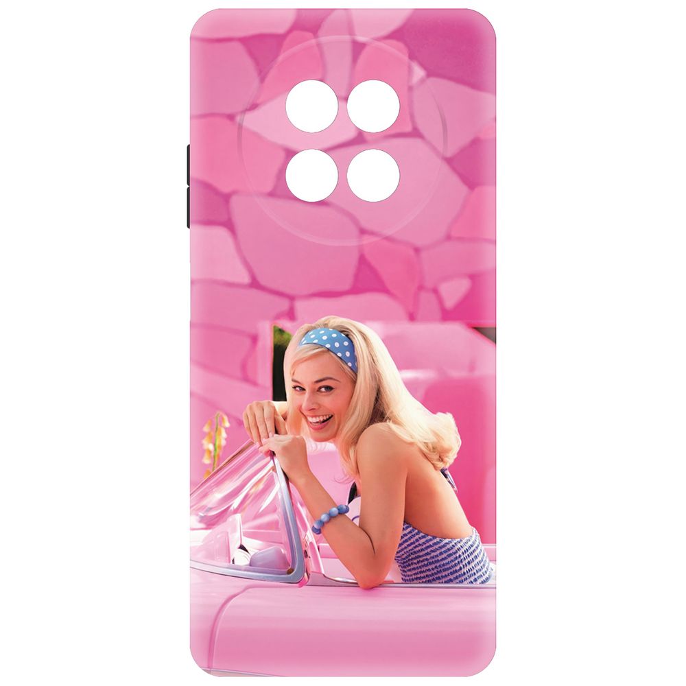 

Чехол-накладка Krutoff Soft Case Барби в розовом для Realme 13+ 5G черный