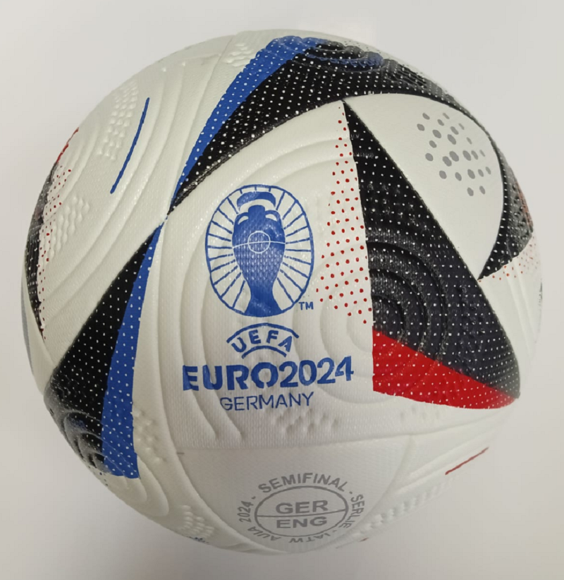 Мяч футбольный ADIDAS EURO 24 Germany, Fussballliebe, размер 5. Синий