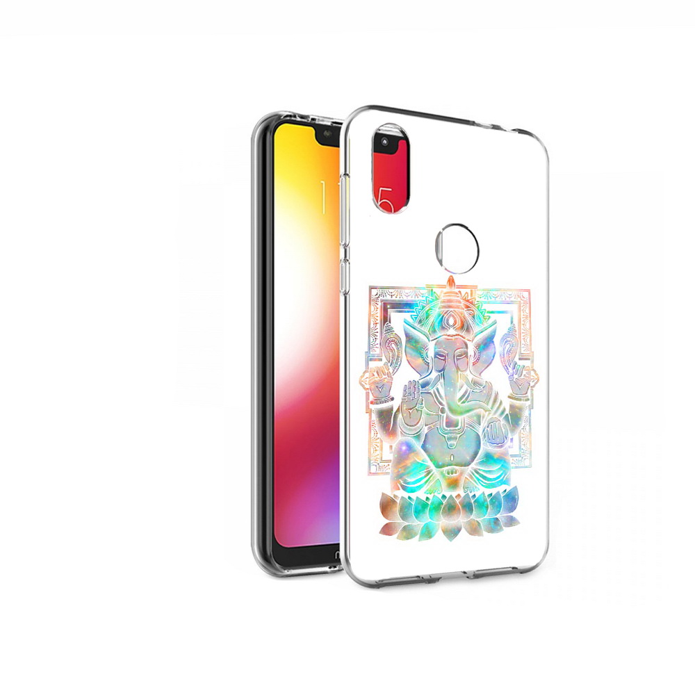 

Чехол MyPads Tocco для Motorola One умный слон (PT126881.369.654), Прозрачный, Tocco