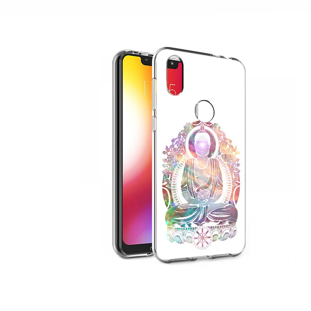 

Чехол MyPads Tocco для Motorola One умный мужчина абстракция (PT126881.369.651), Прозрачный, Tocco