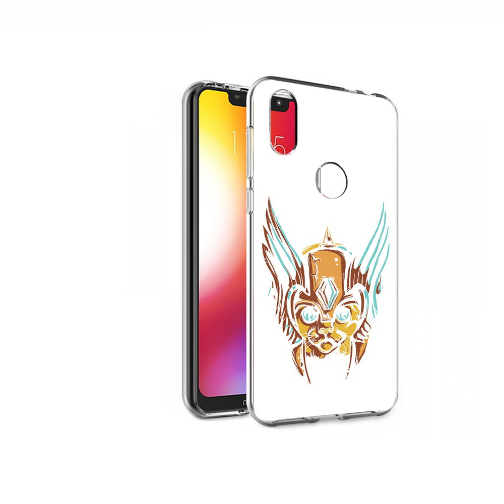

Чехол MyPads Tocco для Motorola One тор абстракция (PT126881.369.644), Прозрачный, Tocco