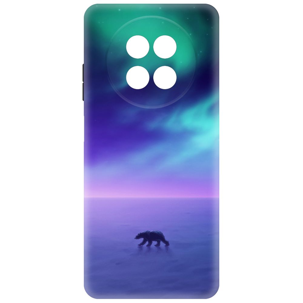 

Чехол-накладка Krutoff Soft Case Северное Сияние для Realme 13+ 5G черный