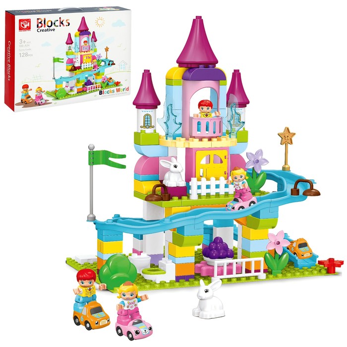 

Конструктор Kids Home Toys Чудесный замок, 2 варианта сборки, 128 дет