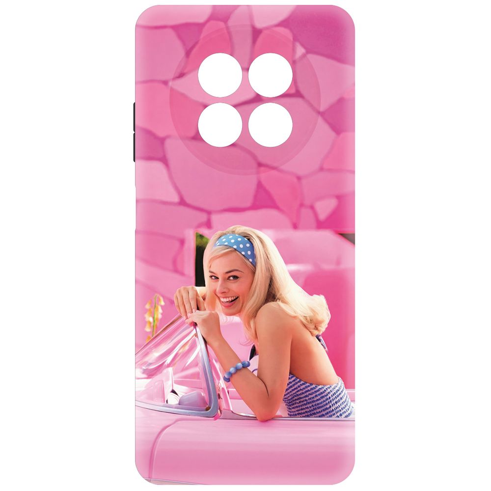 

Чехол-накладка Krutoff Soft Case Барби в розовом для Realme 13 5G черный