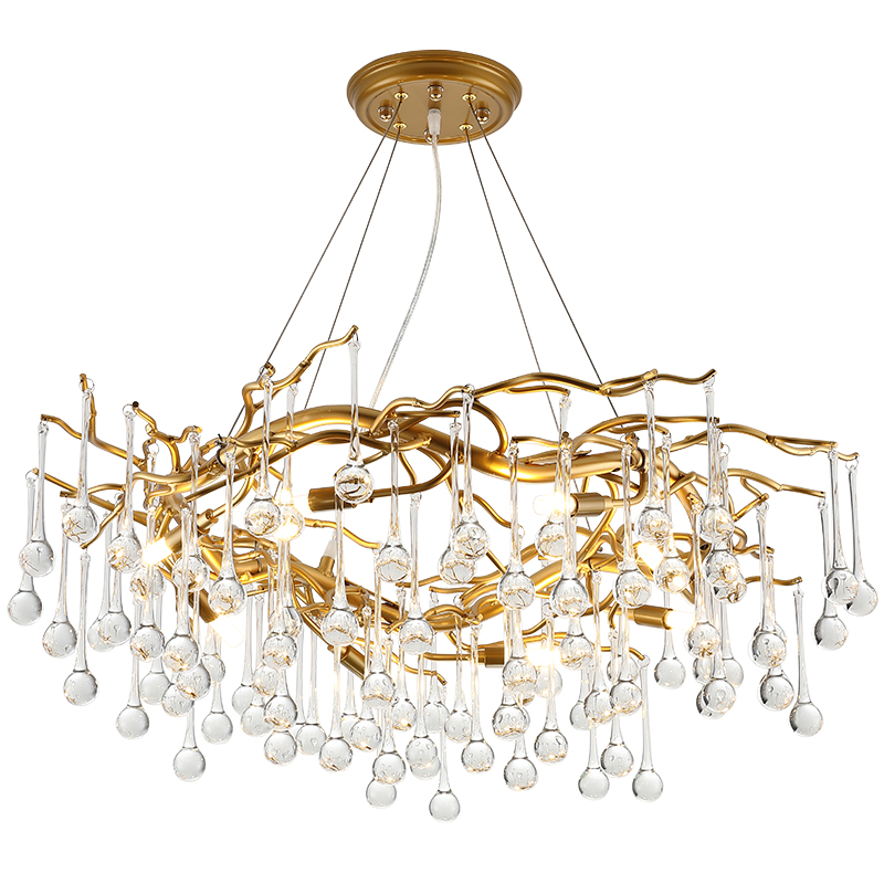 фото Люстра droplet chandelier 80 imperiumloft