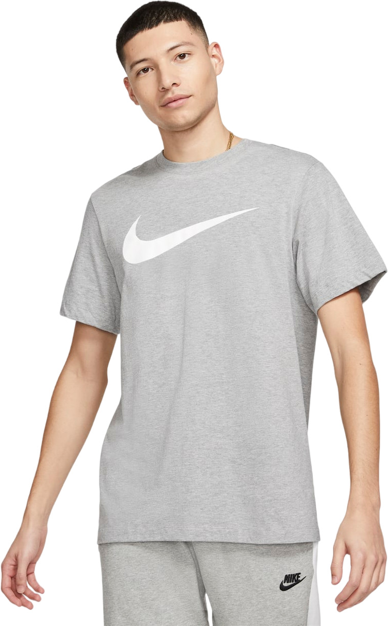 

Футболка мужская Nike Nike Sportswear Swoosh серая 2XL, Серый, Nike Sportswear Swoosh