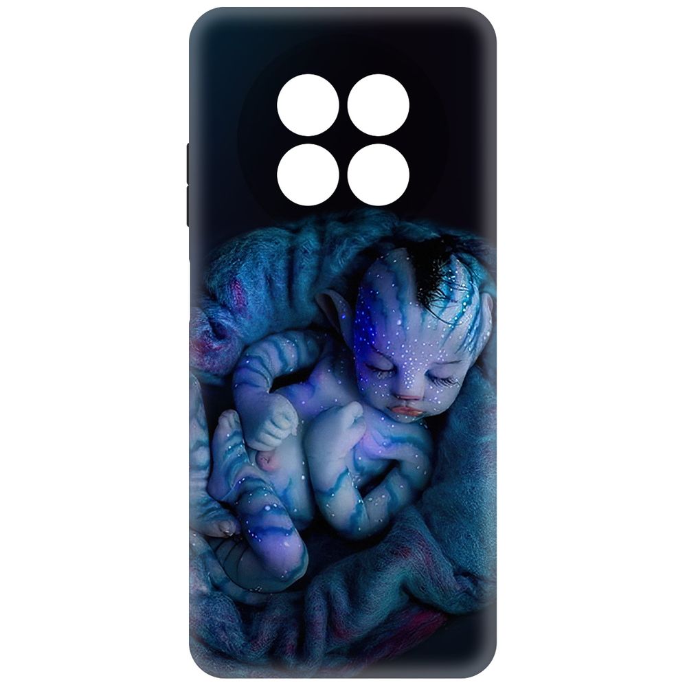 

Чехол-накладка Krutoff Soft Case Аватар - Малышка для Realme 13 5G черный