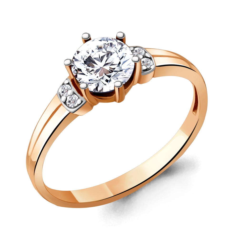 

Кольцо из серебра с фианитом Aquamarine Aquamarine 68785А_925_з р. 17, 68785А_925_з