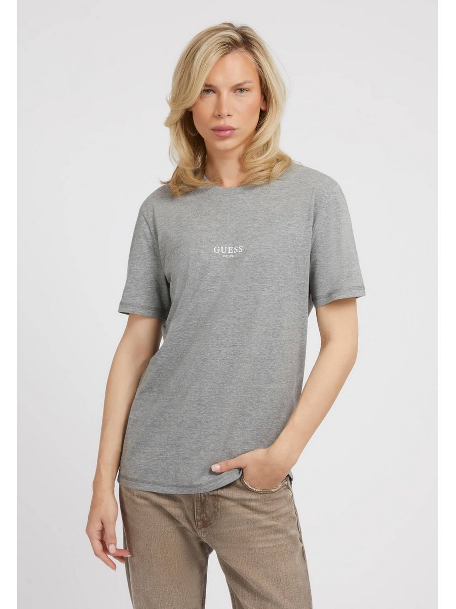 

Футболка мужская Guess GU122O11X серая XL, Серый, GU122O11X