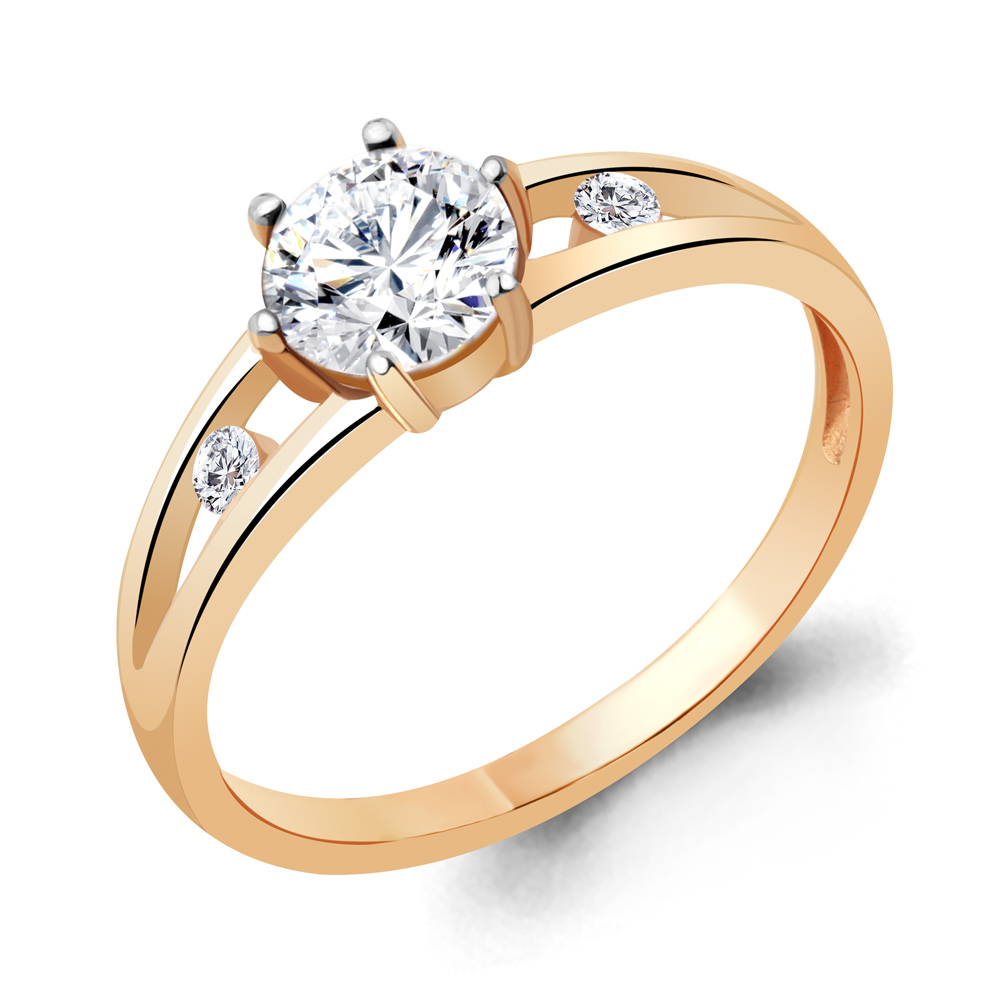 

Кольцо из серебра с фианитом Aquamarine Aquamarine 68784А_925_з р. 16, 68784А_925_з