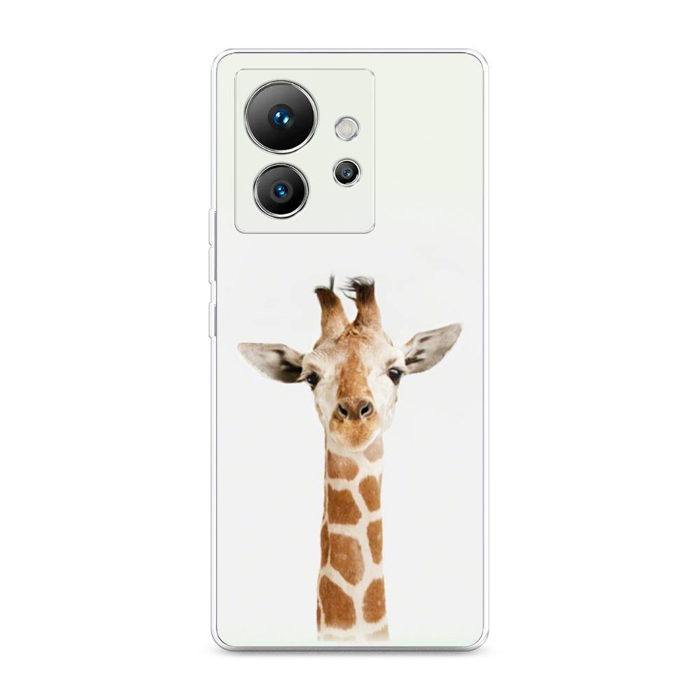 

Чехол на Infinix Zero Ultra 5G "Любопытный жираф", Бежевый;коричневый, 3102850-1