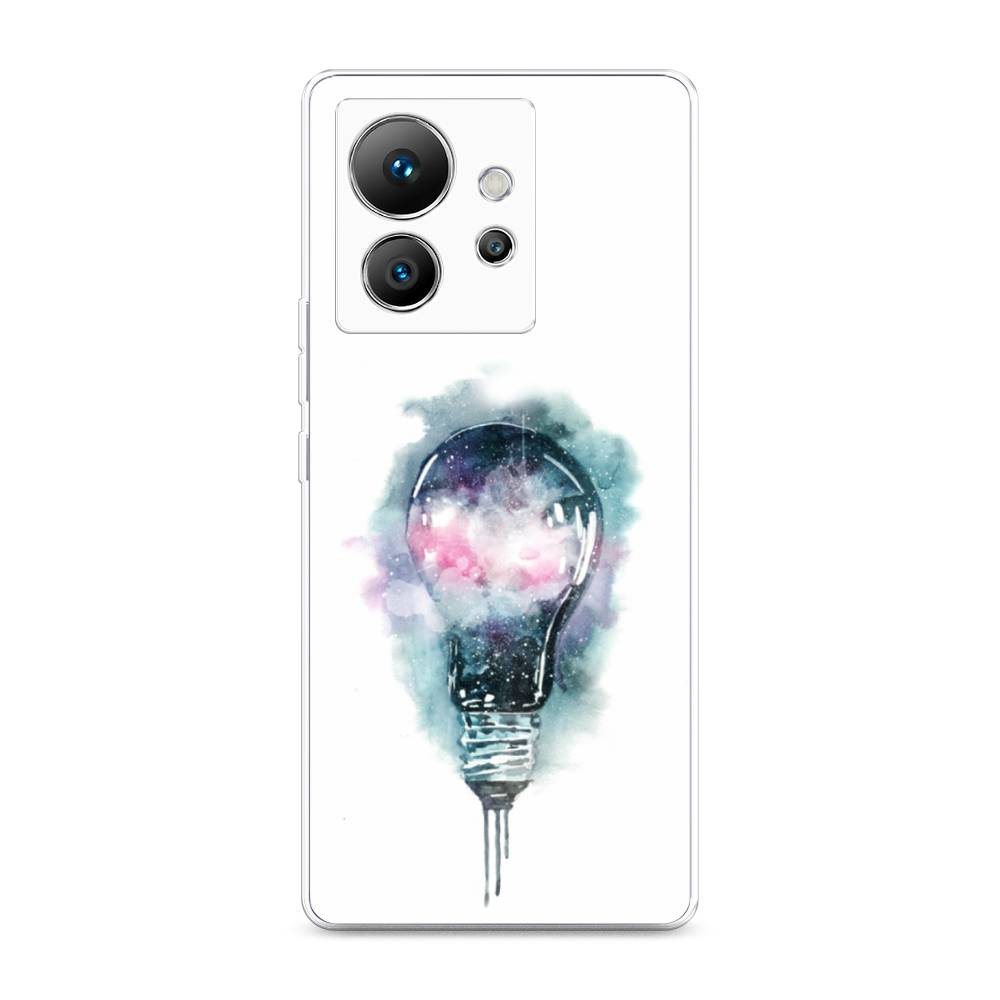

Чехол на Infinix Zero Ultra 5G "Волшебная лампа", Белый;серый, 3102850-4