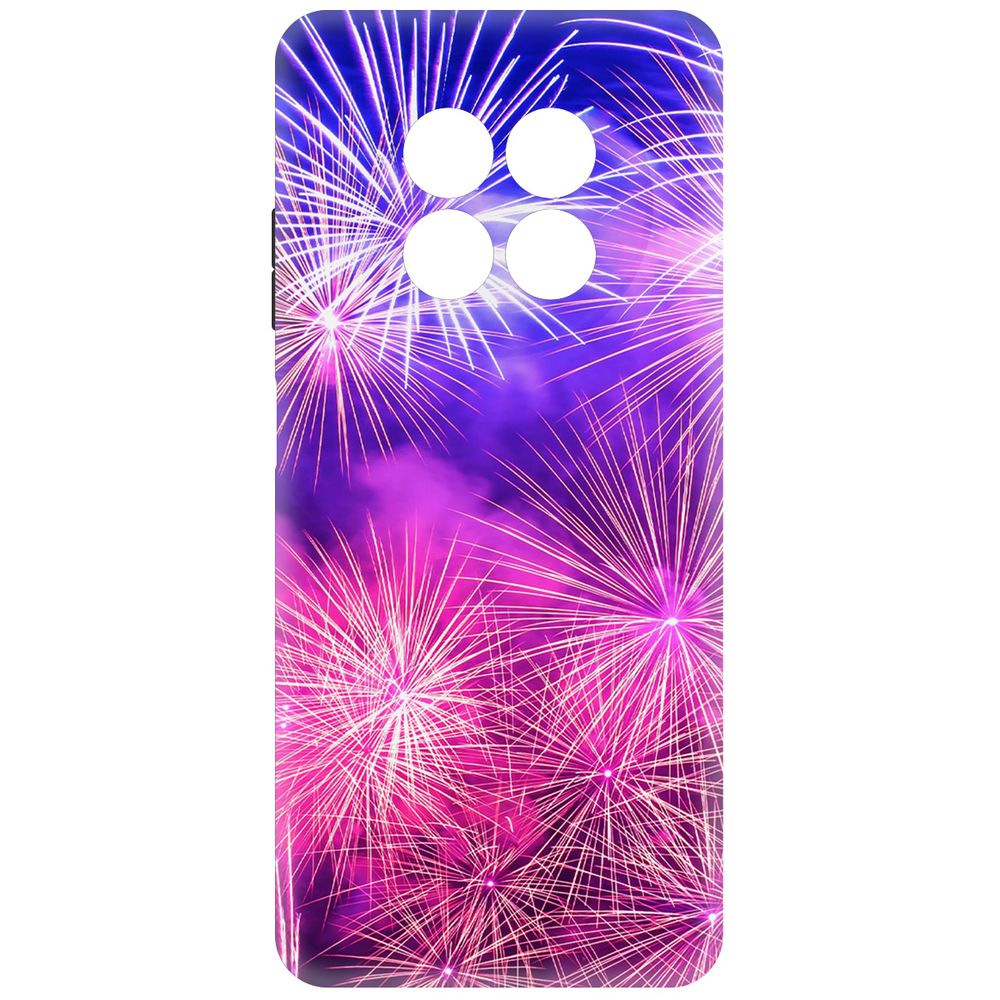 

Чехол-накладка Krutoff Soft Case Салют для Realme 13 5G черный
