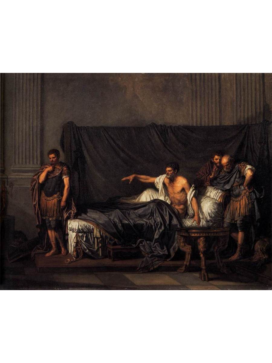 

Постер DRABS A3 Грез Жан Батист 1725 - 1805 Septimius Severus and Caracalla