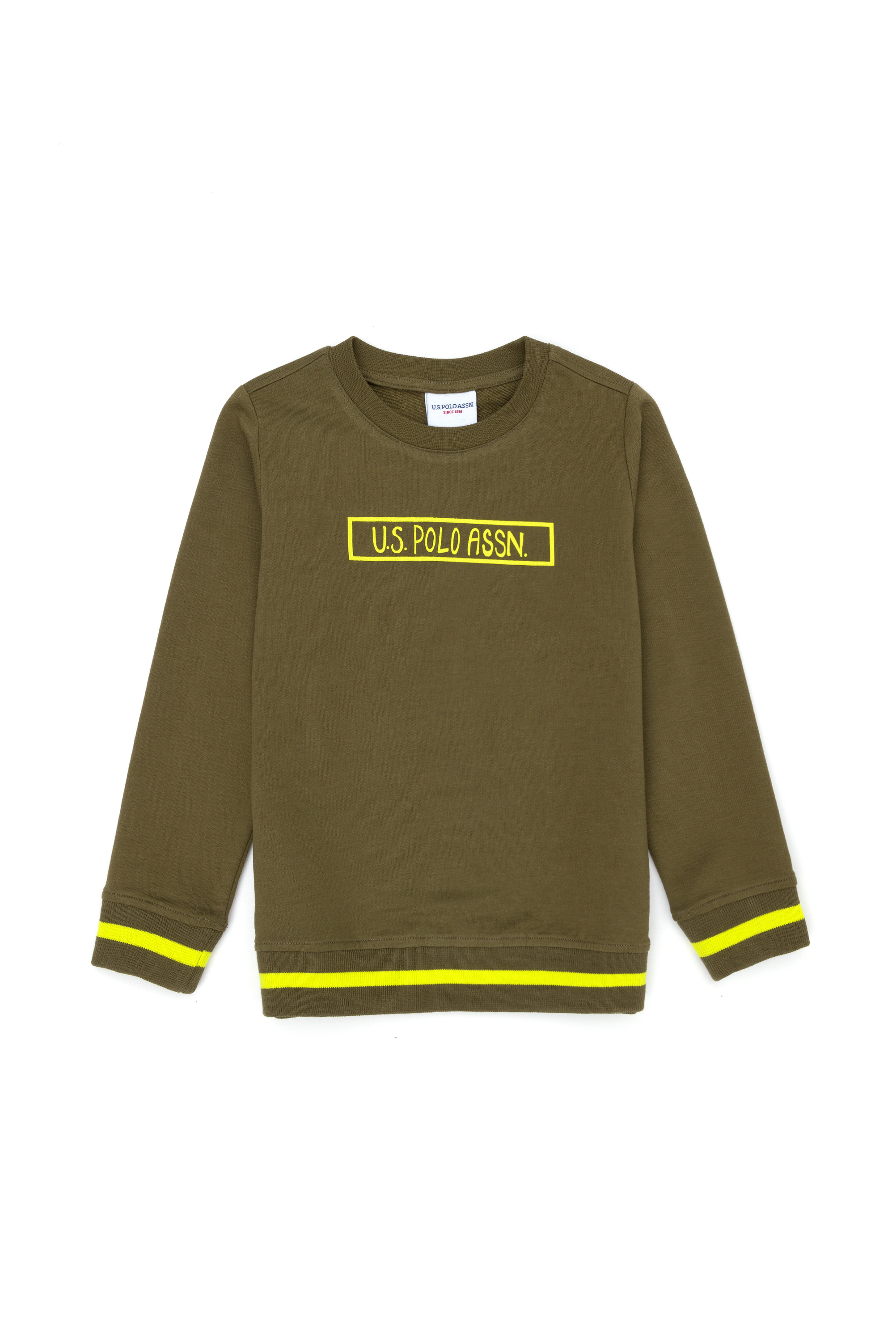 

Свитшот детский US Polo Assn G083SZ0820SHABU-E_VR027, хаки, 128, G083SZ0820SHABU-E_VR027