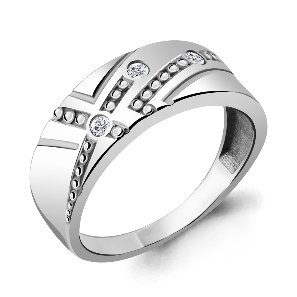 

Кольцо из серебра с фианитом Aquamarine Aquamarine 68756А_925_р р. 20,5, 68756А_925_р
