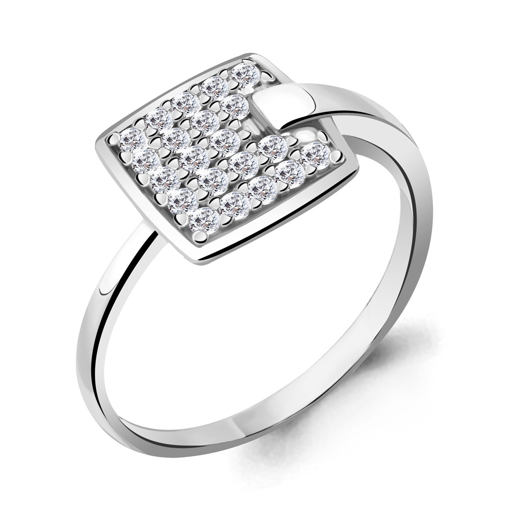 

Кольцо из серебра с фианитом Aquamarine Aquamarine 68751А_925_р р. 18,5, 68751А_925_р