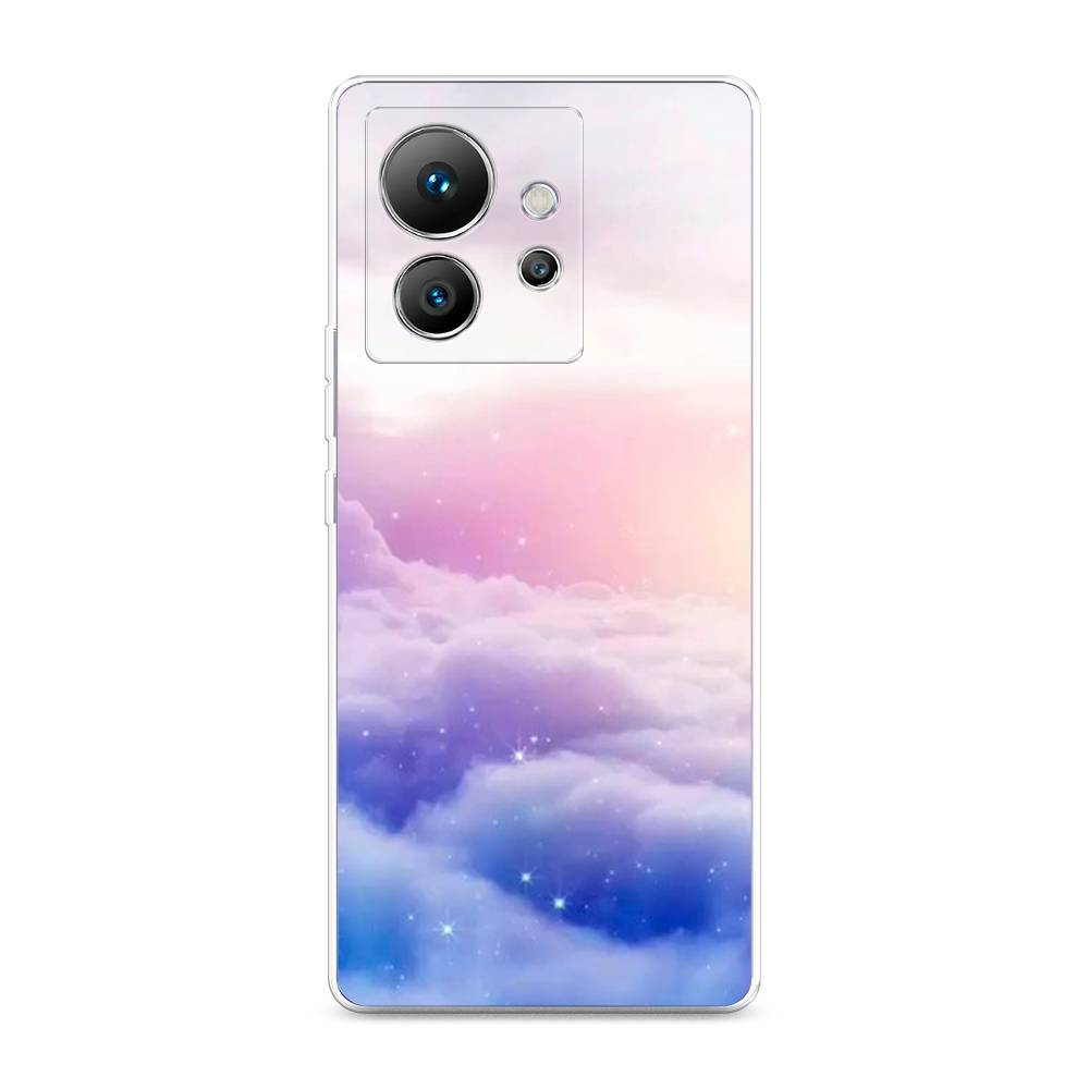 

Чехол на Infinix Zero Ultra 5G "Небеса", Голубой;белый;розовый, 3102850-2