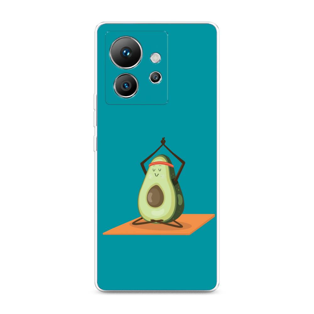 

Чехол на Infinix Zero Ultra 5G "Расслабься с авокадо", Голубой, 3102850-6