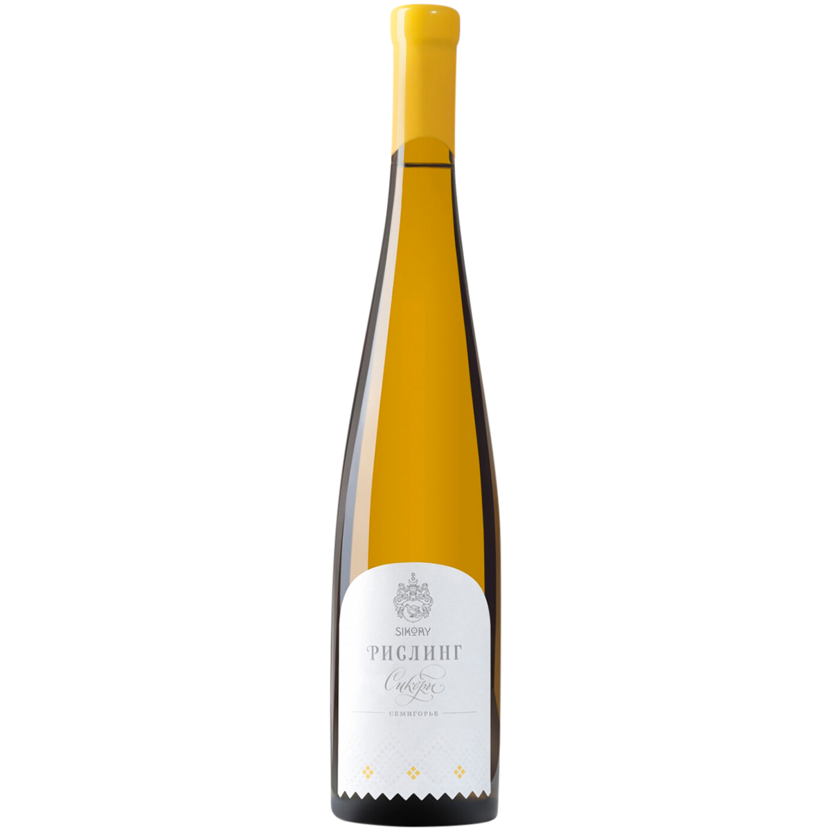 Вино Рислинг Сикоры белое сухое 0,75 л