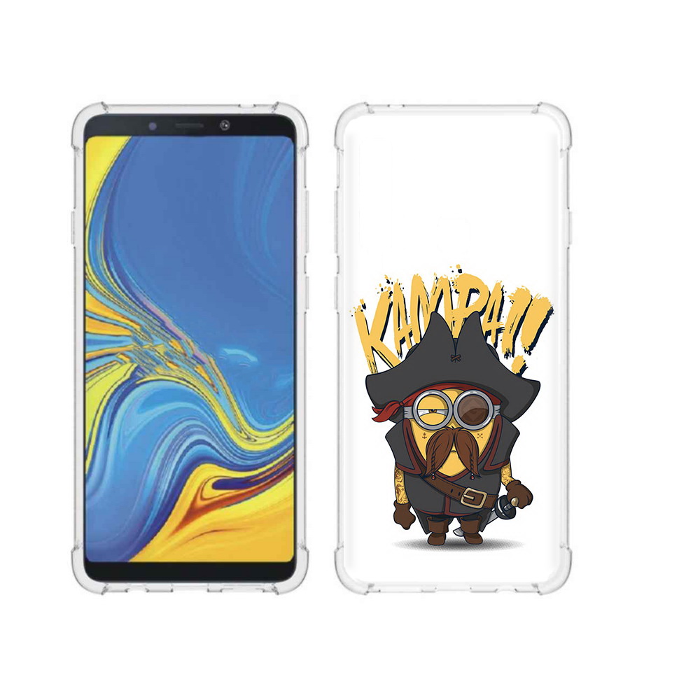 

Чехол MyPads Tocco для Samsung Galaxy A9 миньон пират (PT118683.560.476), Прозрачный, Tocco