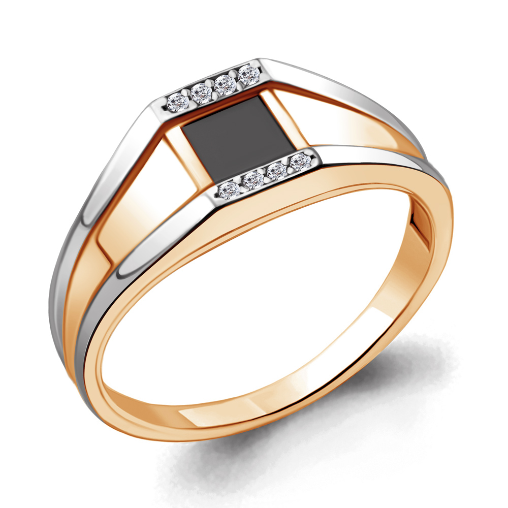 

Кольцо из серебра с фианитом Aquamarine Aquamarine 68736АЧ_925_з р. 18,5, 68736АЧ_925_з