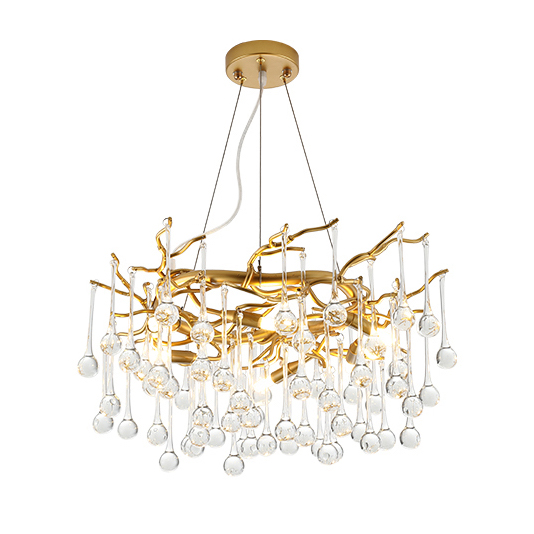 фото Люстра droplet chandelier imperiumloft