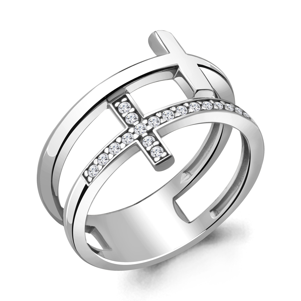 

Кольцо из серебра с фианитом Aquamarine Aquamarine 68735А_925_р р. 16,5, 68735А_925_р