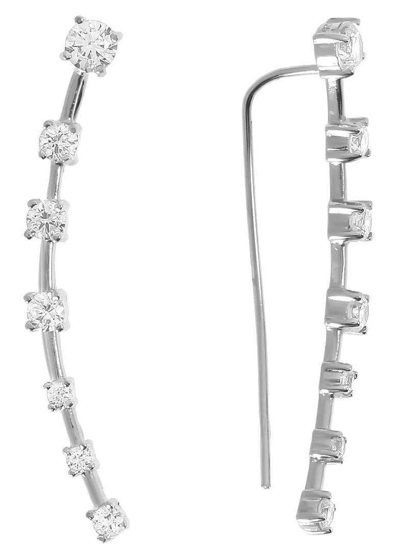 

Серьги из серебра с фианитом Balex Jewellery 2437930012, 2437930012