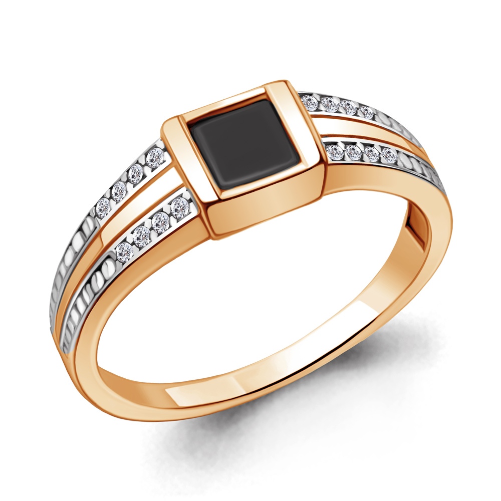 

Кольцо из серебра с фианитом Aquamarine Aquamarine 68726АЧ_925_з р. 20, 68726АЧ_925_з