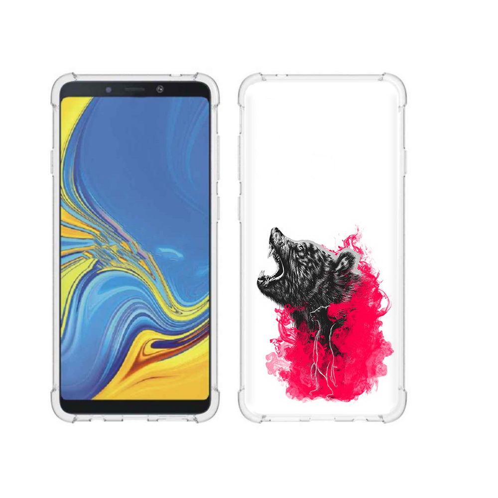 

Чехол MyPads Tocco для Samsung Galaxy A9 медведь в дымке (PT118683.560.463), Прозрачный, Tocco