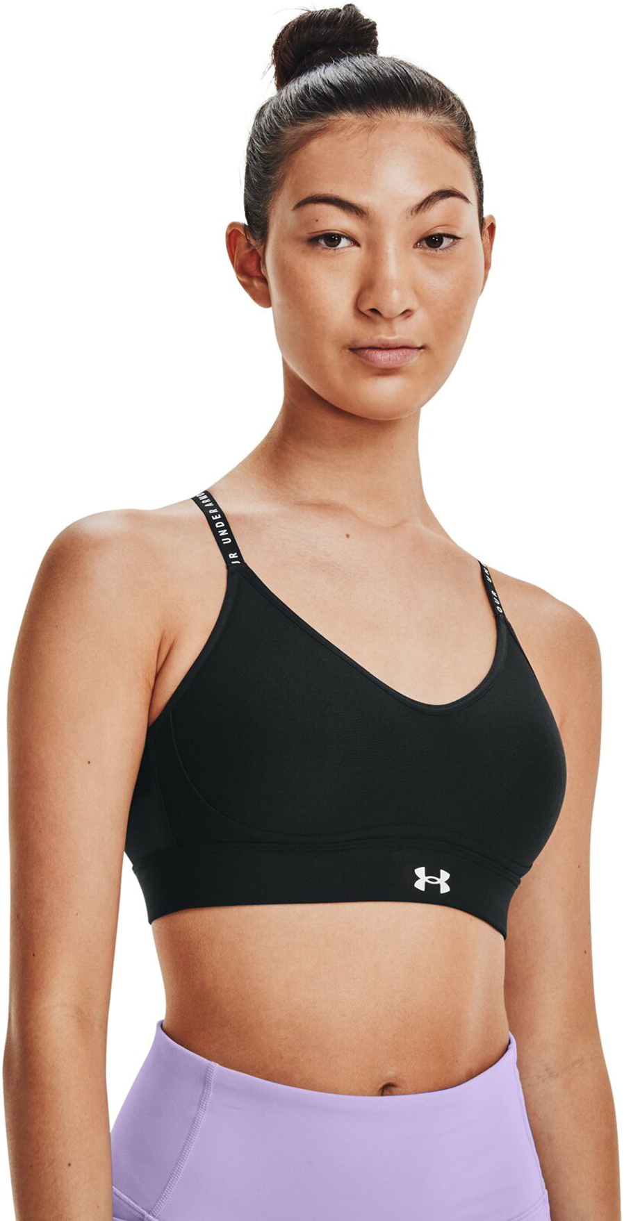 

Топ женский Under Armour Infinity Covered Low черный XL, Infinity Covered Low