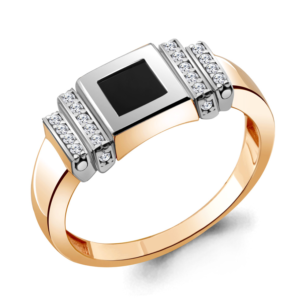 

Кольцо из серебра с фианитом Aquamarine Aquamarine 68724АЧ_925_з р. 19, 68724АЧ_925_з