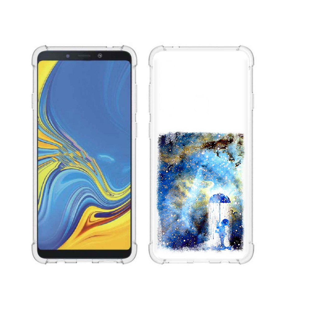 

Чехол MyPads Tocco для Samsung Galaxy A9 мальчик в небе (PT118683.560.455), Прозрачный, Tocco