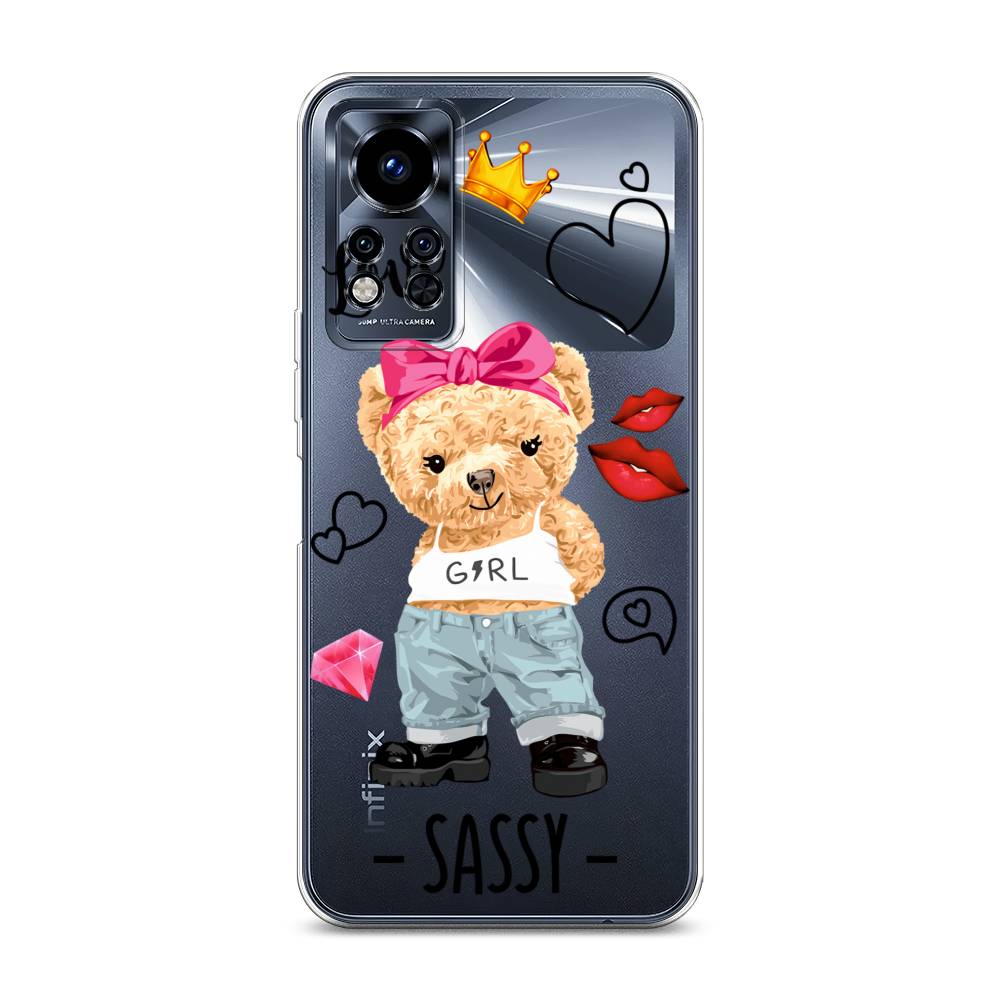 

Чехол на Infinix Note 12i 2022 "Sugar Mommy", Голубой;белый;розовый, 3102750-6