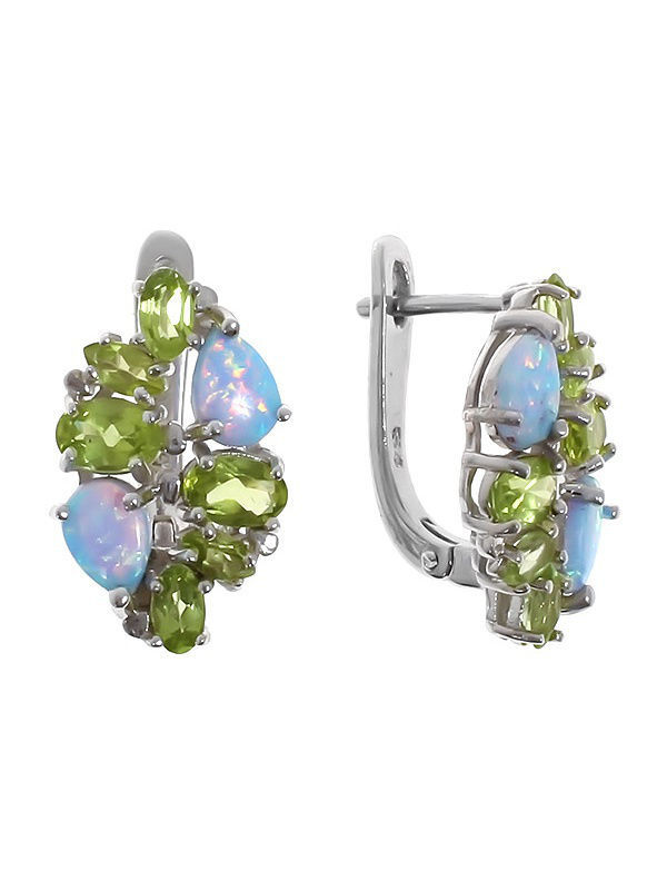 

Серьги из серебра с опалом Balex Jewellery 2405936843, 2405936843