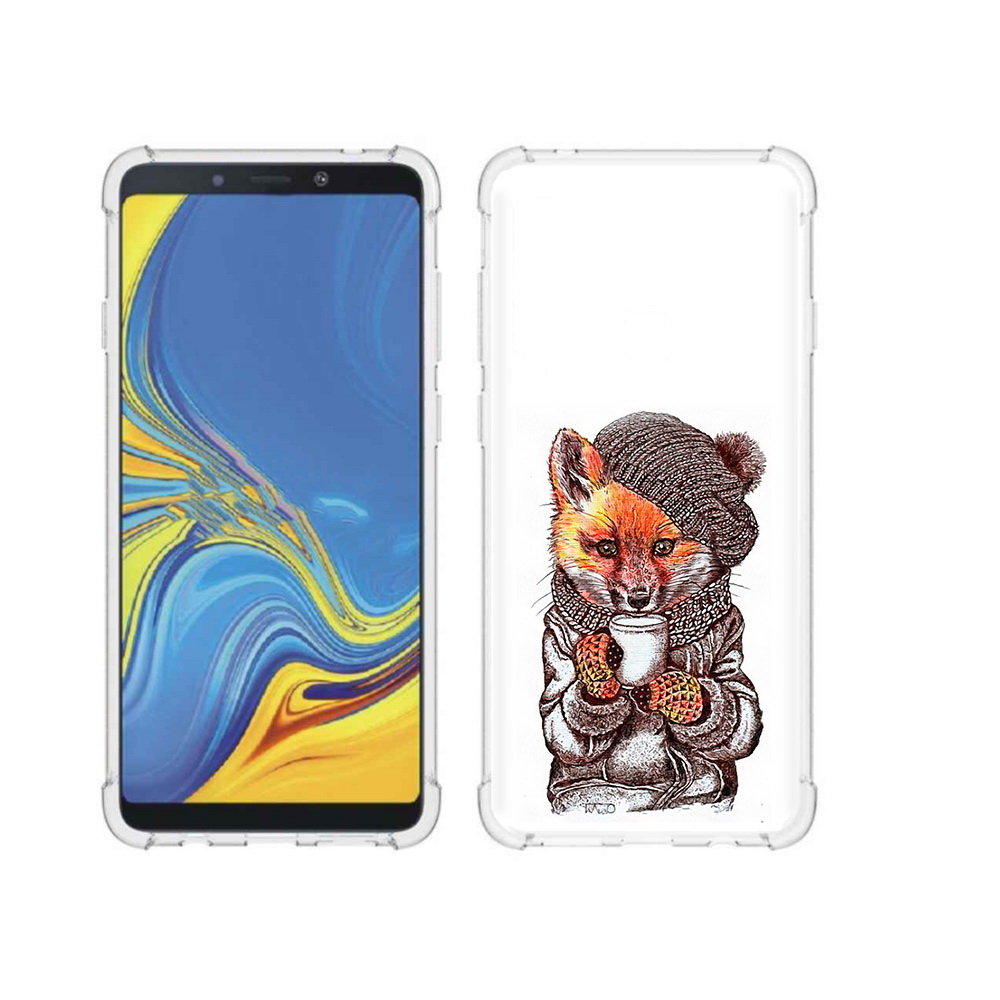 

Чехол MyPads Tocco для Samsung Galaxy A9 лиса в шапке (PT118683.560.437), Tocco