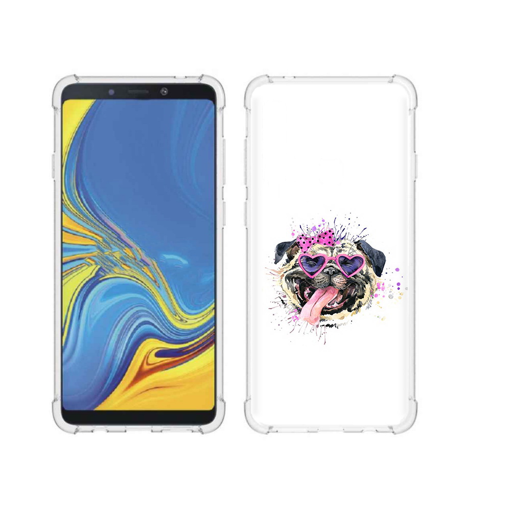 

Чехол MyPads Tocco для Samsung Galaxy A9 Веселая собака (PT118683.560.43), Прозрачный, Tocco