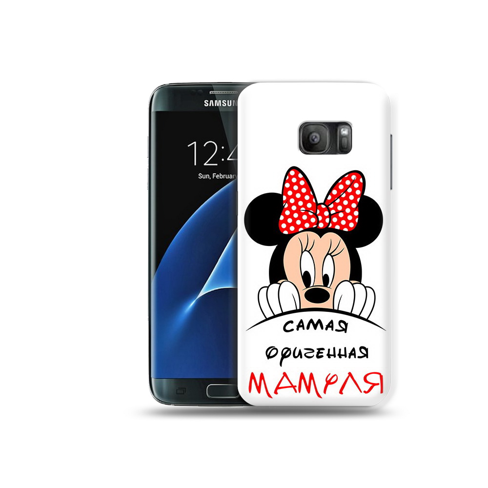 Чехол MyPads Tocco для Samsung Galaxy S7 Самая лучшая мамуля Мини Маус