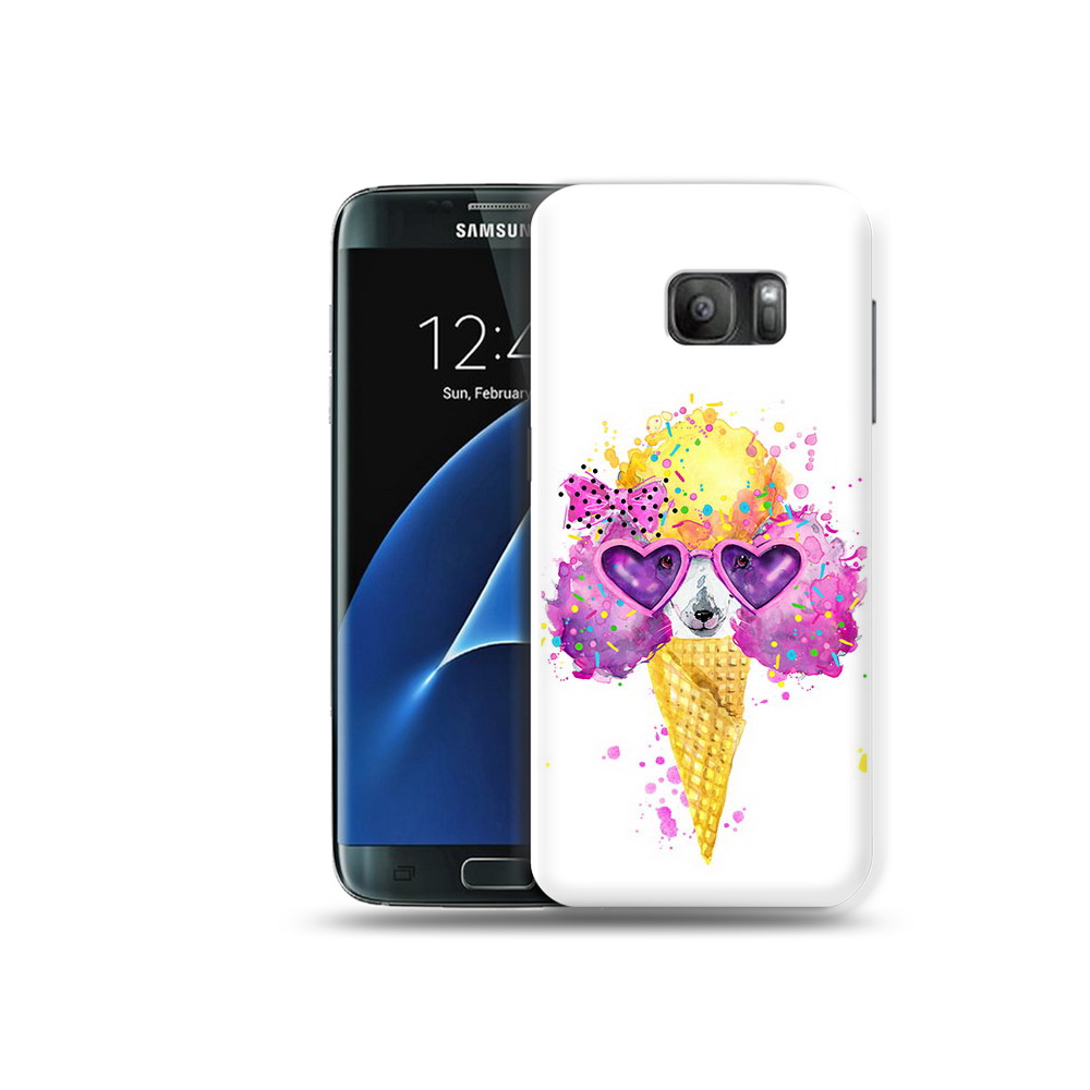 

Чехол MyPads Tocco для Samsung Galaxy S7 Рожок, Прозрачный, Tocco