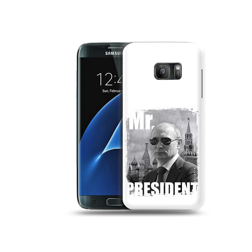 

Чехол MyPads Tocco для Samsung Galaxy S7 Путин, Прозрачный, Tocco