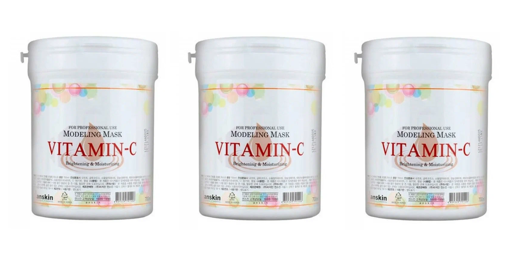 

Маска для лица Anskin Vitamin-C Modeling Mask 240 г 3 шт