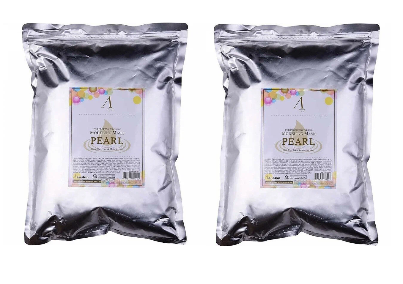 

Маска для лица Anskin Pearl Modeling Mask 1 кг 2 шт