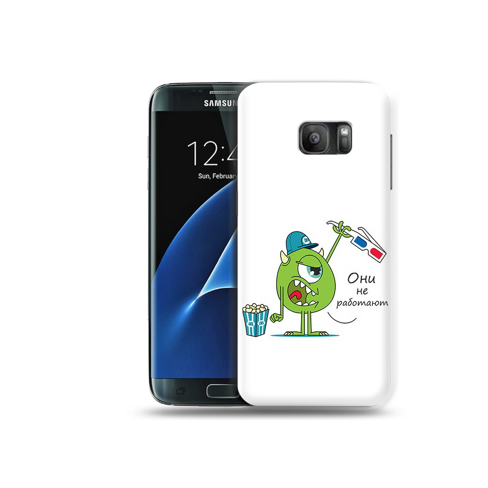 

Чехол MyPads Tocco для Samsung Galaxy S7 Очки не работают, Прозрачный, Tocco