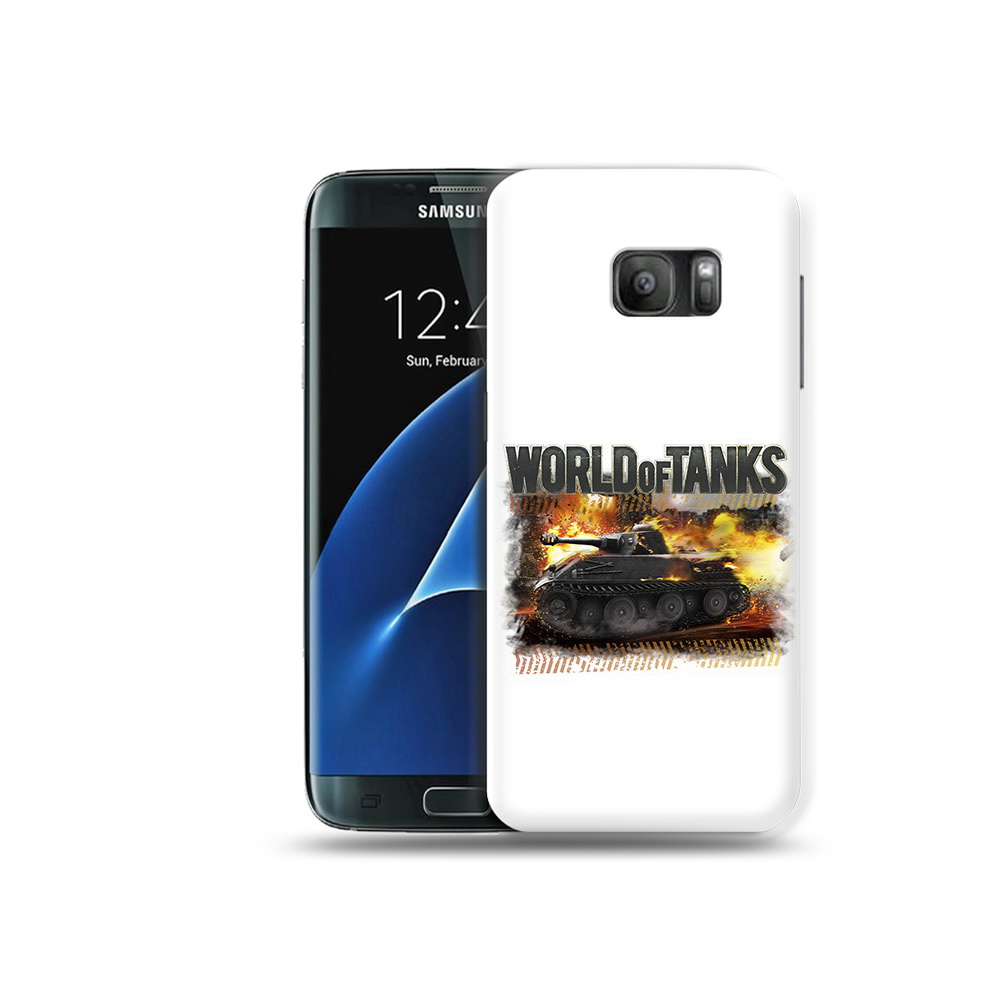 

Чехол MyPads Tocco для Samsung Galaxy S7 Мир танков-2, Прозрачный, Tocco