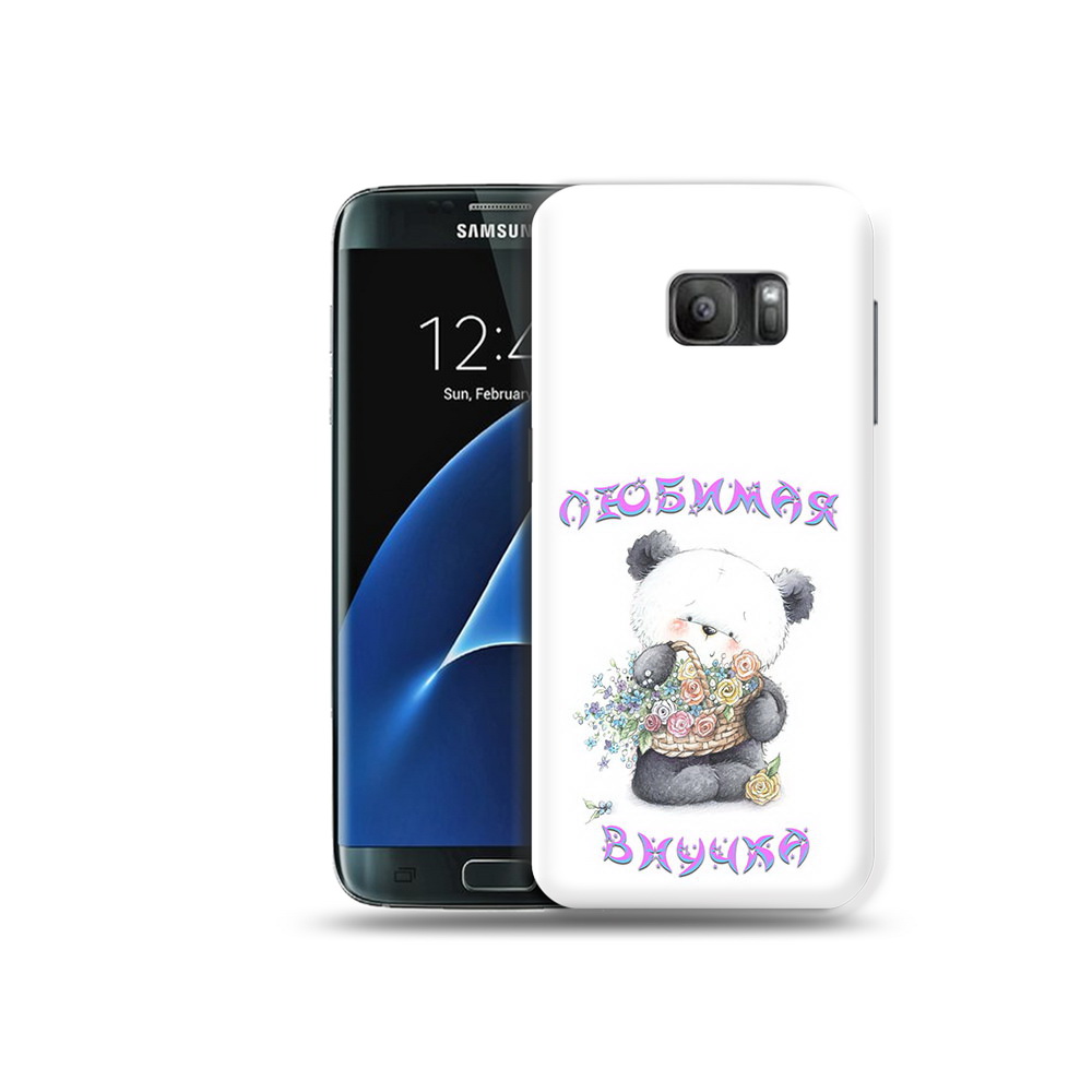 

Чехол MyPads Tocco для Samsung Galaxy S7 Любимая внучка, Прозрачный, Tocco
