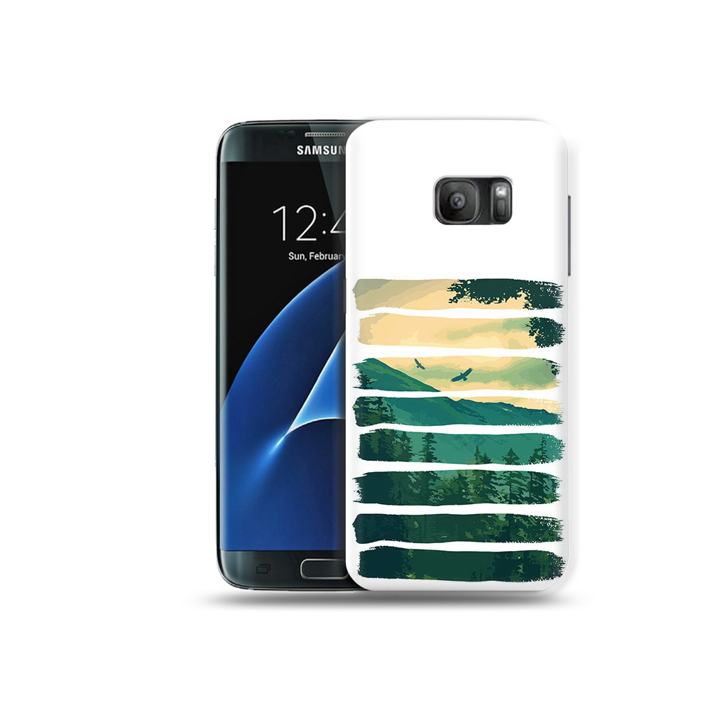 

Чехол MyPads Tocco для Samsung Galaxy S7 Лесная чаща, Прозрачный, Tocco