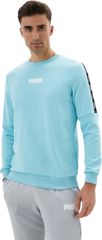 Свитшот мужской PUMA 67132118 голубой XS