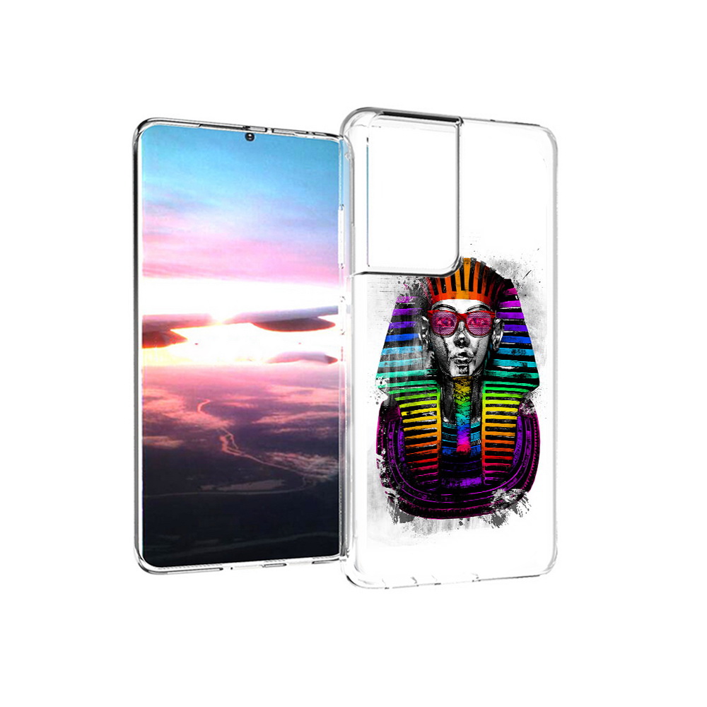 

Чехол MyPads Tocco для Samsung Galaxy S21 Ultra модная богиня (PT157307.497.479), Прозрачный, Tocco